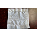 Hemstitch Beverage and Dinner Napkins with Silk Screen